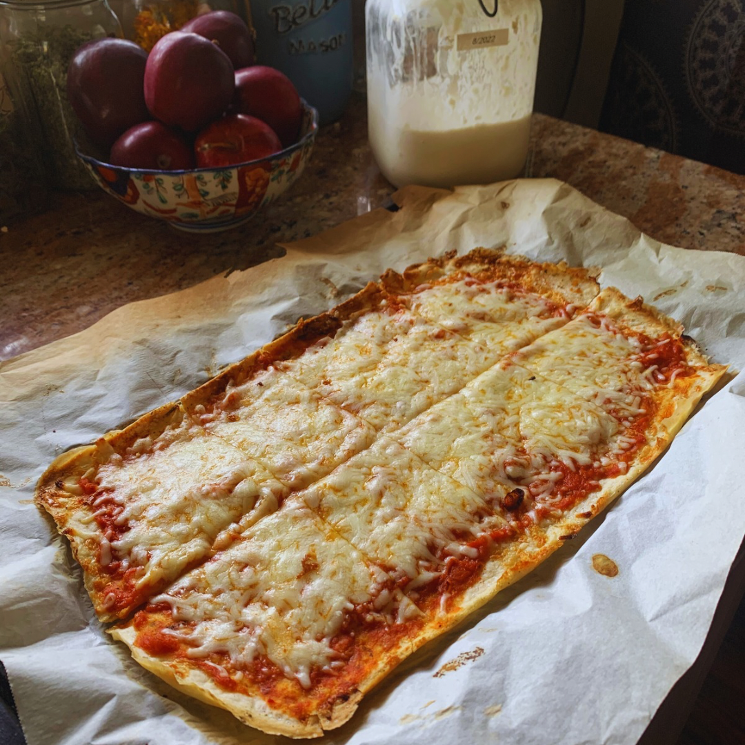 Sourdough Discard Pizza